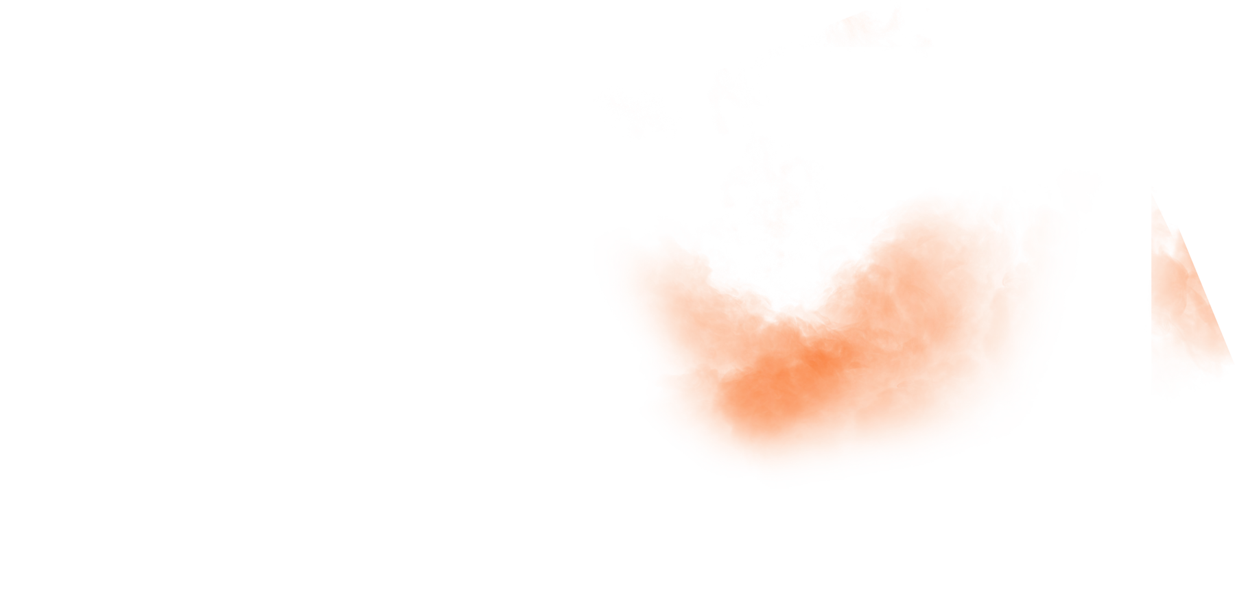 Billowing orange smoke evoking Apocalypse Super xNudge's scorched, apocalyptic reels